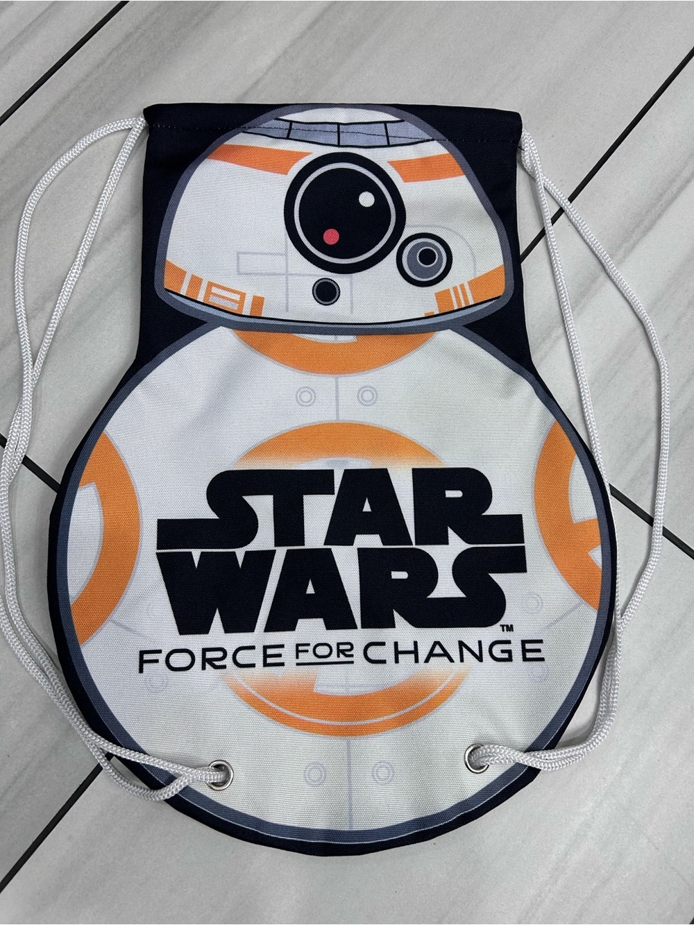 STAR WARS Force for Change event bag backpack  BB-8 lightweight